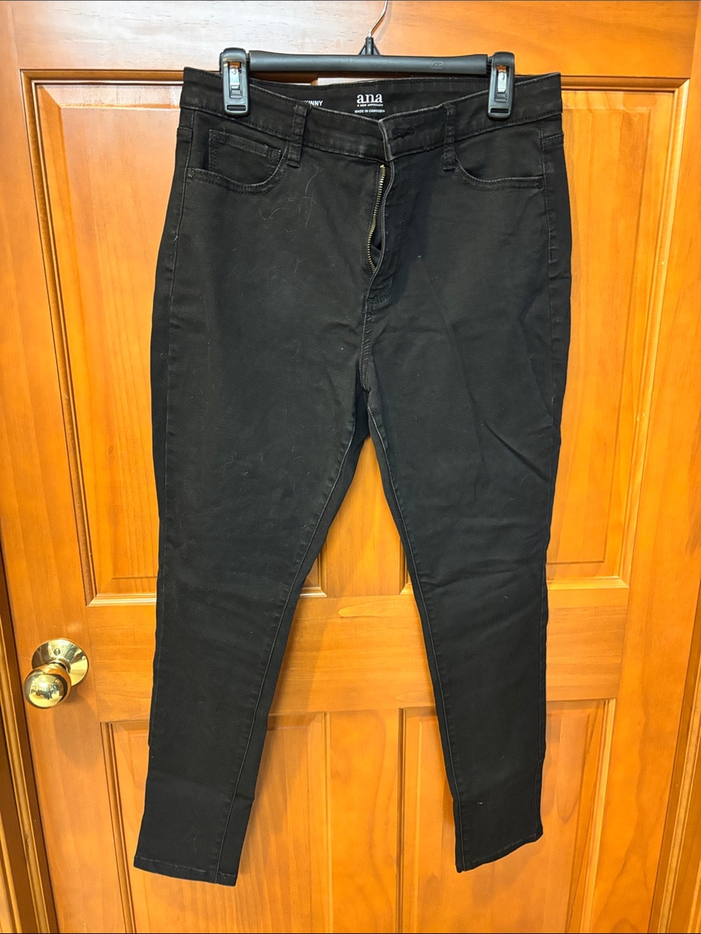 a.n.a Black Skinny Jeans - Sleek Tapered Fit